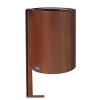 Kosz na śmieci ADO SIME - stal corten
