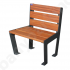 Krzesło uliczne ADO POESIA - drewniane