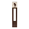 Stojak na rowery ADO AQUA - corten