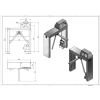 TRIPOD TWIX M RYSUNEK TECHNICZNY