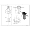 TRIPOD CENTURION TWIN M rysunek techniczny