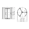 DRZWI OBROTOWE GERYON DORMAKABA SRD-C01