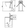 TRIPOD DORMAKABA KERBEROS TPB-L04