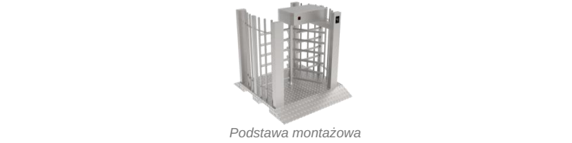 Platforma montażowa, zadaszenie, oświetlenie 