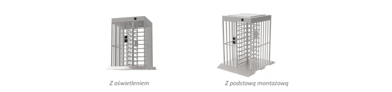Platforma montażowa, zadaszenie, oświetlenie 