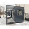 Kontener ochrony 3 X 2,4 M - tunel dla bramki kontrolnej