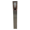 Słupek KD do domofonu 1500X200X150 daszek HERZ SYSTEM - STAL 304