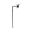 Słupek KD do czytnika 160X80X1000 L DASZEK HERZ SYSTEM - stal nierdzewna, szlifowana