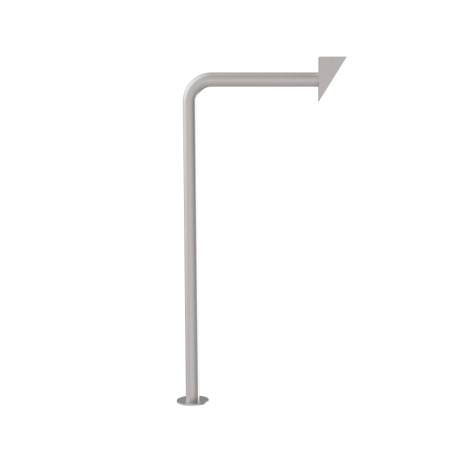 Słupek KD do czytnika 160X80X1200 L DASZEK HERZ SYSTEM - stal nierdzewna, szlifowana Słupek KD do czytnika 160X80X1200 L DASZEK HERZ SYSTEM - stal nierdzewna, szlifowana