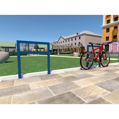 Stojak rowerowy HERZ GC uniwersalny - metalowy
