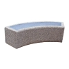 Donica betonowa łukowa 157x40x40 HK 249
