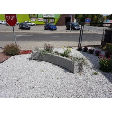 Donica betonowa łukowa 230x40x40 HK 263