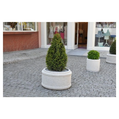Donica betonowa okrągła 80×50 HK 248
