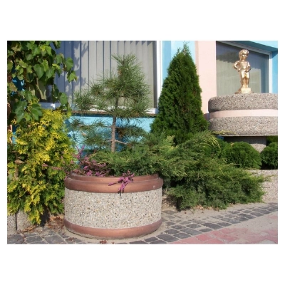 Donica betonowa okrągła 80×50 HK 220A