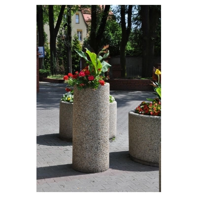 Donica betonowa okrągła 50×120 HK 280