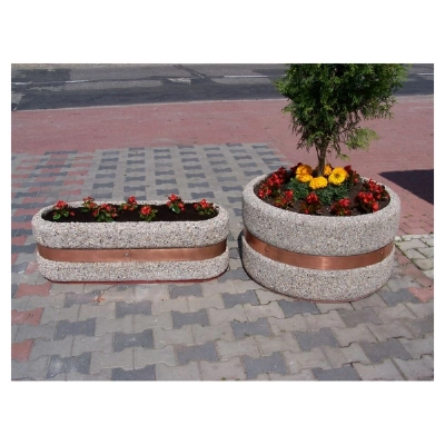 Donica betonowa okrągła 95×50 HK 210