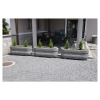 Donica betonowa owalna 120x40x40 HK 261