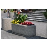 Donica betonowa owalna 150x60x50 HK 219