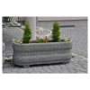 Donica betonowa owalna 120x40x40 HK 261
