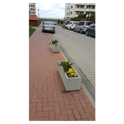 Donica betonowa prostokątna 100x30x32 HK 240