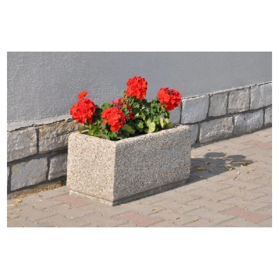 Donica betonowa prostokątna 60x30x32 HK 237