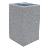 Kosz betonowy kwadratowy 70l. HK 140