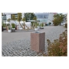 Kosz betonowy kwadratowy 70l. HK 140