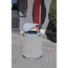 Kosz betonowy z daszkiem 70l HK 158
