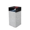 Kosz betonowy z daszkiem 70l. HK 156