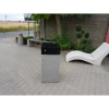 Kosz betonowy z daszkiem 70l. HK 156