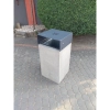 Kosz betonowy z daszkiem 70l. HK 156