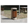 Kosz betonowo-drewniany „Pingwin 2” HK 135