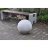 Betonowy słupek parkingowy 40cm HK 329A kula - beton architektoniczny