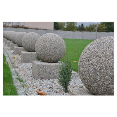 Betonowy słupek parkingowy 40cm HK 336