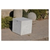 Betonowy słupek parkingowy 50cm HK 346 kwadrat - beton architektoniczny