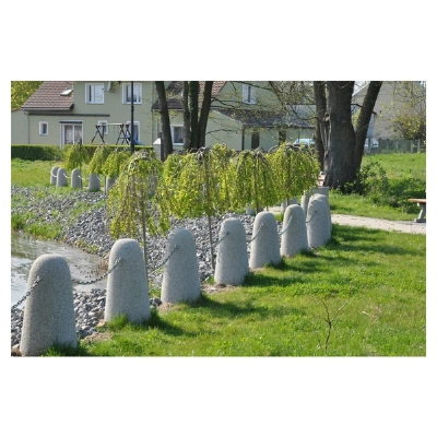 Betonowy słupek parkingowy 80cm HK 306