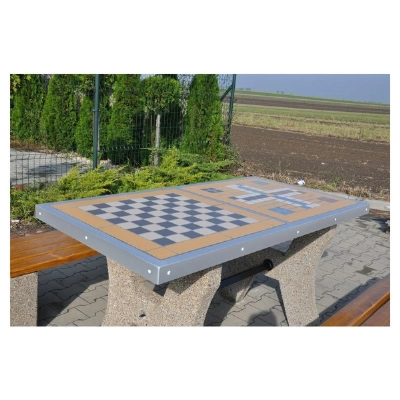 Stół betonowy do gry w szachy/chińczyka HK 511 Stół betonowy do gry w szachy/chińczyka HK 511