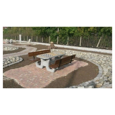 Stół betonowy do gry w szachy/chińczyka HK 519 Stół betonowy do gry w szachy/chińczyka HK 519