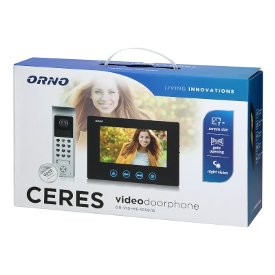Wideodomofon ORNO OR-VID-ME-1056/B Wideodomofon ORNO OR-VID-ME-1056/B