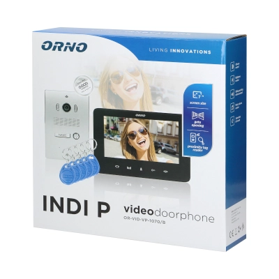 Wideodomofon ORNO OR-VID-VP-1070/B Wideodomofon ORNO OR-VID-VP-1070/B