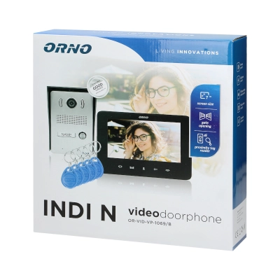 Wideodomofon ORNO OR-VID-VP-1069/B Wideodomofon ORNO OR-VID-VP-1069/B