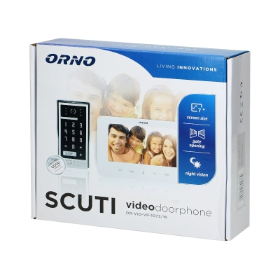 Wideodomofon ORNO OR-VID-VP-1073/W Wideodomofon ORNO OR-VID-VP-1073/W