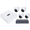 ZESTAW VIDOS MONITORING R104-IP K221-IP P42/60 CCTV - telewizja przemysłowa