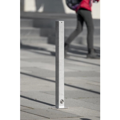 Stały słupek parkingowy ocynkowany ABES BOLLARD 066