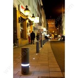 Słupek parkingowy wyjmowany oświetlony ABES LIGHTNING BOLLARD 220 LED