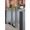 Wyjmowany słupek aluminiowy ABES BOLLARD 001 3p-Technology