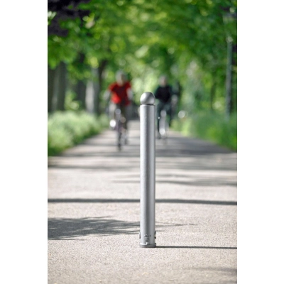 Stały słupek aluminiowy ABES BOLLARD 014-2