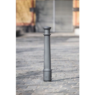 Stały słupek parkingowy aluminiowy ABES BOLLARD 022