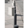Słupek parkingowy wyjmowany aluminiowy ABES BOLLARD 031-2 3p-Technology SŁUPKI PARKINGOWE, ANTYTERRORYSTYCZNE DROGOWE, SŁUPKI AUTOMATYCZNE, PÓŁAUTOMATYCZNE, DROGOWE, ZAPORY PARKINGOWE, ZAPORY DROGOWE, BLOKADY DROGOWE, BLOKADY PARKINGOWE