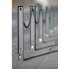 Stały słupek parkingowy aluminiowy ABES BOLLARD 032